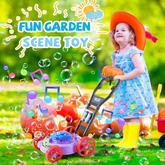 Bubble Lawn Mower for Toddlers - Musical Bubble Blower Toy | Outdoor Fun for Boys & Girls Ages 1-4 | Safe & Durable First Birthday Gift